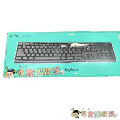 Logitech羅技 K270無線鍵盤 9成展示機 盒損品現貨
