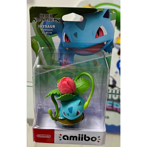 （不含遊戲）任天堂 AMIIBO SWITCH 任天堂明星大亂鬥 妙蛙草 妙蛙種子 IVYSAUR 全新品［遊戲頻道］