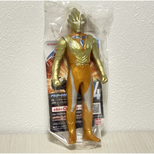 《GTS》純日貨 BANDAI 軟膠 超人力霸王 #84 永恆黃金 特利卡 698838