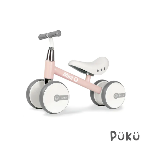 PUKU藍色企鵝 Mini Q幼兒滑步車 霧粉 P30227