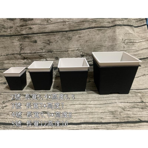 方型盆 多肉花盆 塑膠花盆 花盆 造型花盆 透氣盆 盆栽 花盆 多肉 可愛花盆