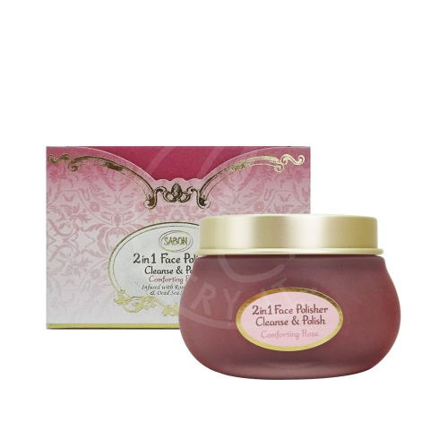 [福利品]SABON 二合一臉部純淨磨砂膏(125ml) 珍萃玫瑰-盒損【Try it】