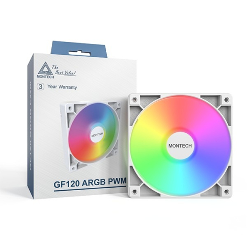 @電子街3C特賣會@全新 MONTECH 君主 GF120 ARGB PWM ARGB風扇