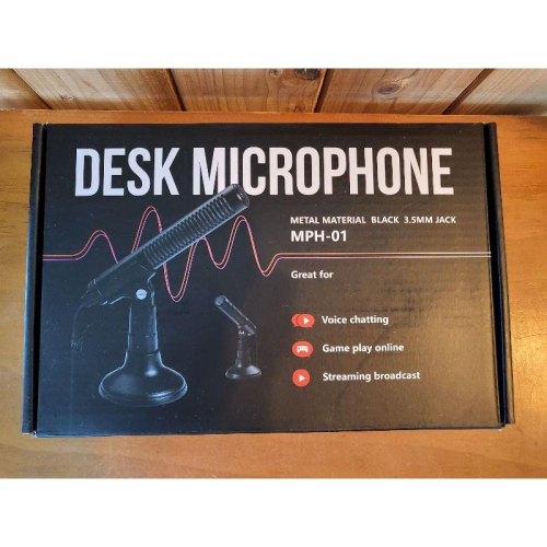 【樂樂的銅板雜貨店】Desk Microphone 桌上型麥克風 電競遊戲 會議 音質佳