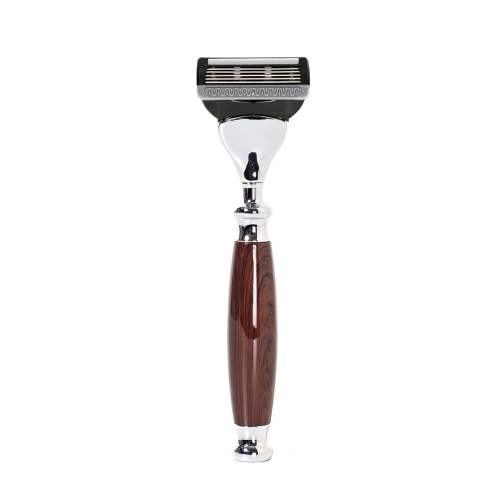 【FREED】五刀式刮鬍刀 - 仿紫紅檀木