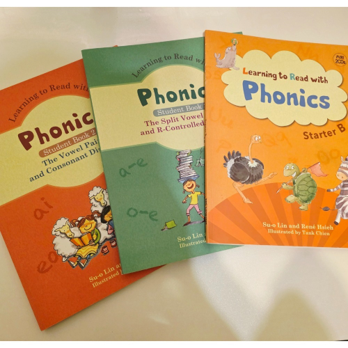 [現貨]全新 Phonics 自然發音 英文課本 學習書 練習冊 KRC language