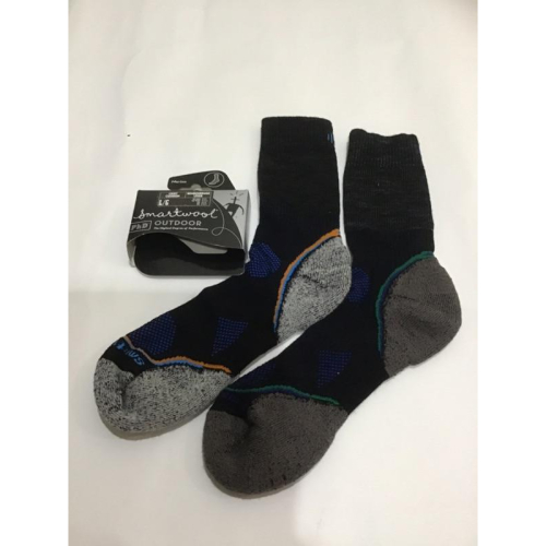 雙色現貨男款L號 SmartWool PhD Outdoor Light 輕厚底避震美麗若羊毛戶外機能運動襪