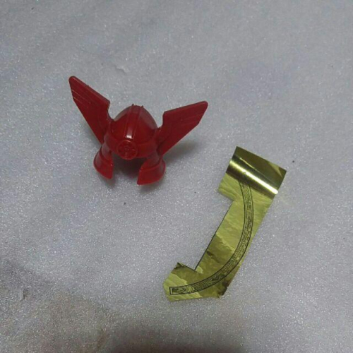 超力真紅色翻模頭盔