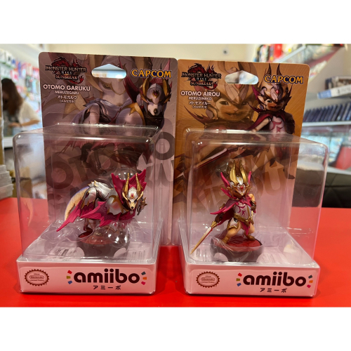 【梓萌電玩】NS Switch 魔物獵人 崛起 Amiibo 怨虎龍 隨從 加爾克 艾路 RISE 魔物獵人 MHR