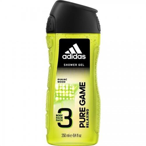 adidas 男用三效潔顏洗髮沐浴露(挑戰極限)250ml*6