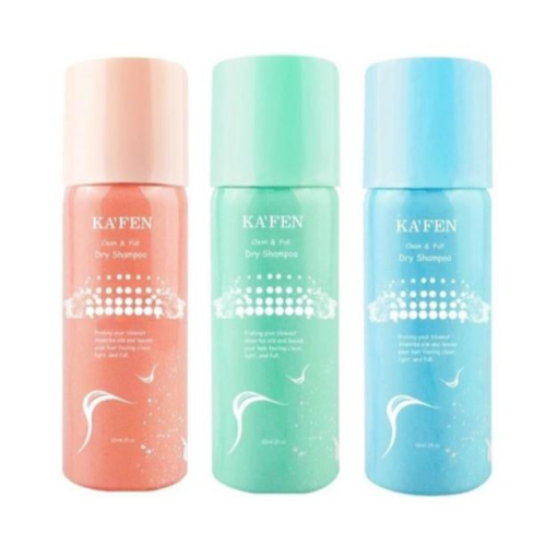 KAFEN蓬鬆乾洗髮霧 60ml (香檳玫瑰/無香氛/小蒼蘭) 【現貨 附發票】