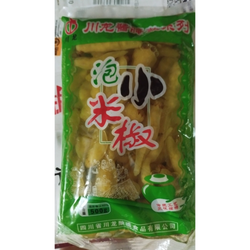 川龍泡椒小米辣椒500克（含液體）