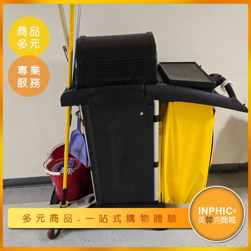 INPHIC-【訂製款】環保垃圾推車 質感清潔推車 社區物業推車 公共飯店清理推車 台灣廠商-IMEU008705A