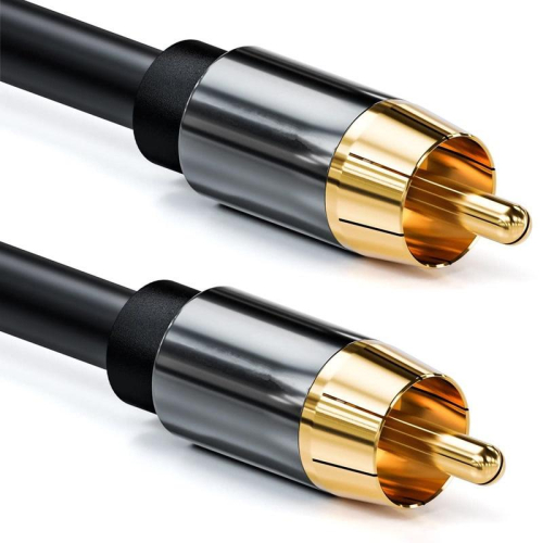 數位同軸線 75歐姆 Coaxial音源線 重低音 1米 3米 5米 SPDIF訊號連接線RCA