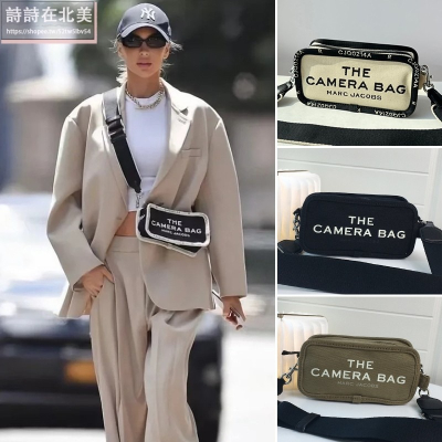 詩詩精品店 Marc Jacobs 包包 單肩包 帆布包 多色可選 小方包 斜背包 大容量側背包 肩背包 斜挎包