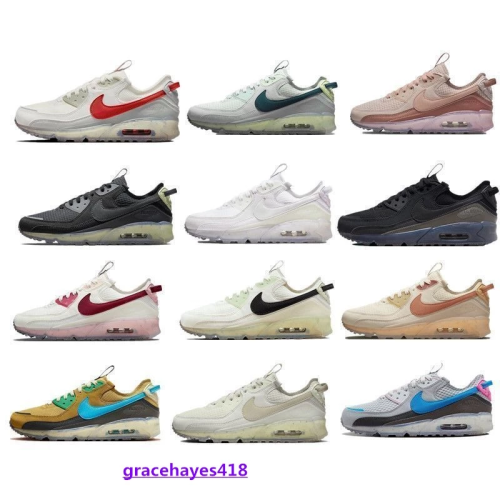 Nike Air Max 90 Terrascape米紅運動休閑氣墊跑鞋DC9450-100