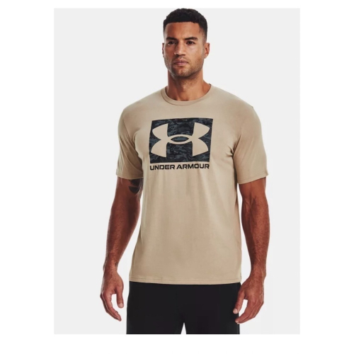 = 威勝 運動用品 = UNDER ARMOUR 男 短袖T恤 (山脈棕) 1361673-236