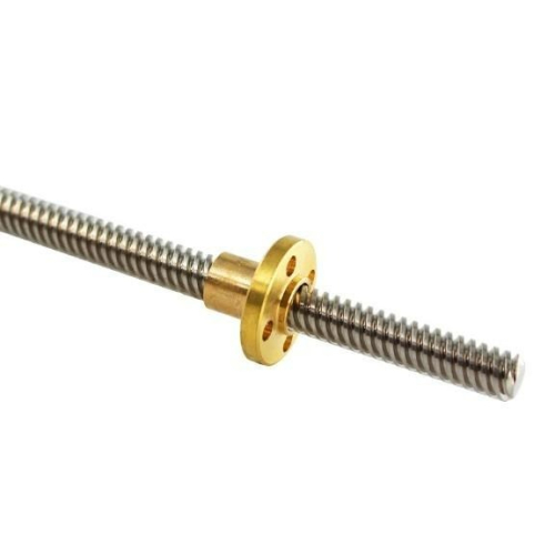 ►835-837 1354-1359◄3D印表機 T8 T型螺桿 導程8mm 螺距2mm 螺紋M8 附銅套