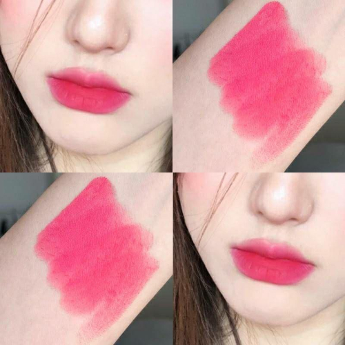 JENNYSEE 水蜜桃粉唇膏，不易粘杯，亞光霧面絲絨唇膏