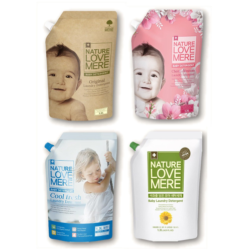 ★買1送1★ 林貝兒 X NATURE LOVE MERE 嬰兒洗衣精 1300ml(低敏/抗臭/抗菌/潔淨)