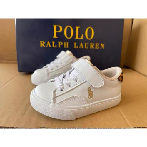 ??RL polo 童鞋 親子鞋 豹紋超萌Q❤️步鞋 休閒鞋 單搭扣鬆緊帶 男女童鞋 帆布鞋 英倫學院 帆布 小白鞋 休閒好