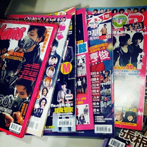 出清*各式偶像雜誌