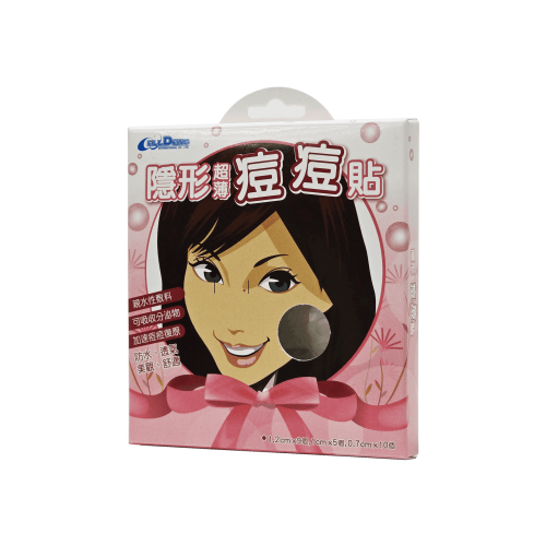 敷立舒 隱形超薄痘痘貼 24枚/盒