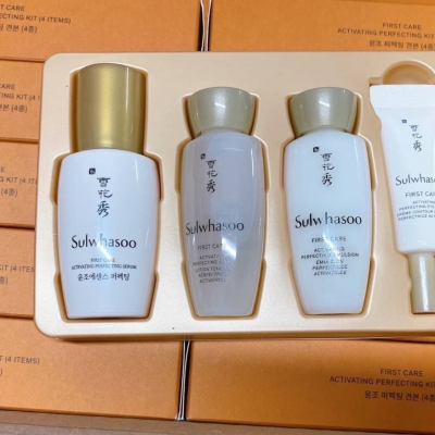 韓國雪花秀最新潤燥水乳中樣四件套組