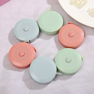 【嚴選SHOP】糖果色 捲尺 馬卡龍色皮尺【K219】