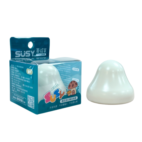 世喜 SUSY 蘑菇蛋奶嘴收納蓋 香草色 (適用於世喜早產缺口奶嘴、香草奶嘴、BIBS) 68032