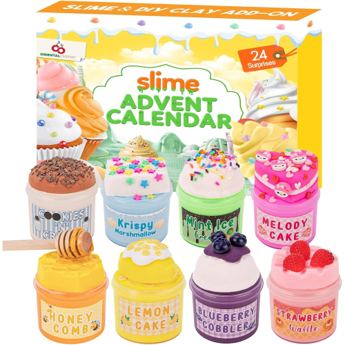 [全新未拆現貨] 美國 Slime 史萊姆 黃盒 聖誕倒數 戳戳樂 降臨曆 聖誕降臨 降臨日曆