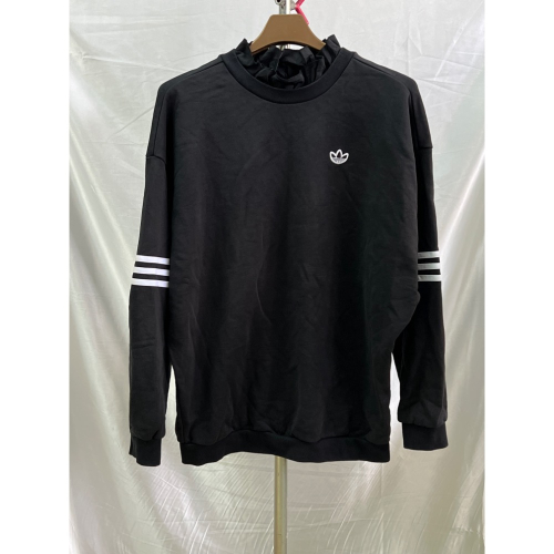 Adidas 女L荷葉邊寬鬆大學