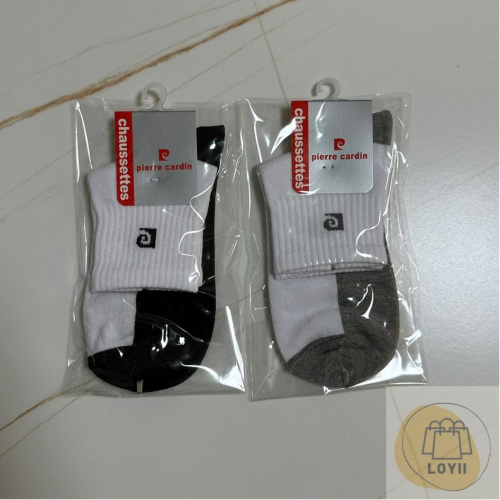 免運現貨秒出 Pierre Cardin 皮爾卡登1/2休閒襪 男襪子 PC204D｛樂藝 LOYII ｝