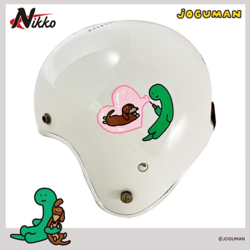 現貨｜JOGUMAN x Nikko 與你相伴款安全帽 尺寸Ｍ