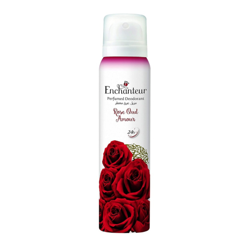 【Enchanteur 艾詩】體香噴霧-玫瑰沉香/暗紅(150ml)【4370】