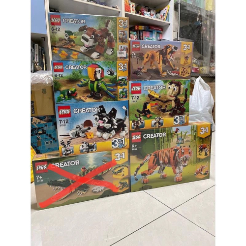 樂高 LEGO 31044 31019 31031 31021 31112 31129 （請先問與答)