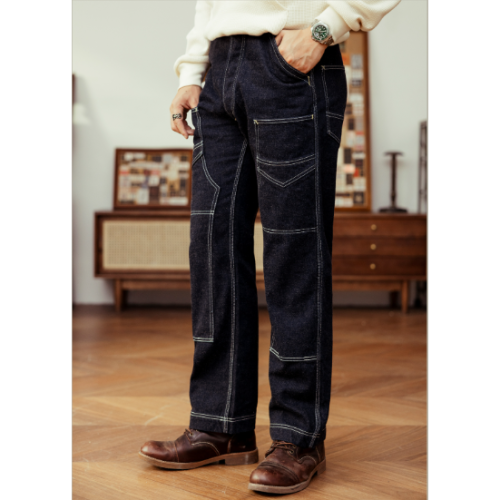 RT 復刻 井下工作褲 FW20S-30S 中高腰 直筒工作褲 Derrickman Denim Work Pants
