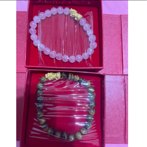黃金貔貅手鍊約0.2錢附保單（傑克商店）