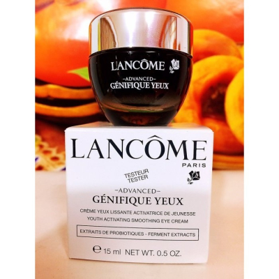 LANCOME 蘭蔻 超進化肌因亮眼精粹霜15ml 全新盒裝百貨公司專櫃正貨白盒裝