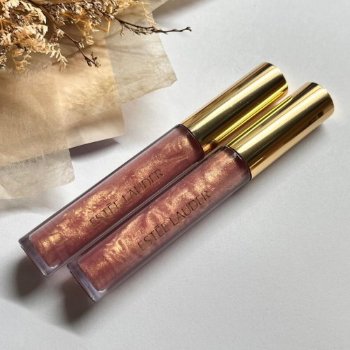 ESTEE LAUDER 雅詩蘭黛 絕對慾望奢華唇釉 2.7ml 水蜜桃 唇油 唇露 唇蜜