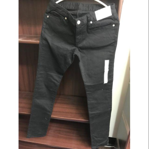 全新 GU 女裝彩色緊身褲 黑 67cm
