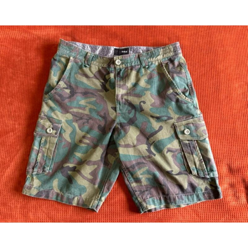 【D2】二手衝浪大牌Hurley迷彩短褲 SZ 36