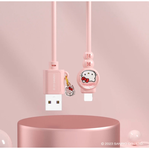 正品Hello Kitty數據線 iPhone 快充1米