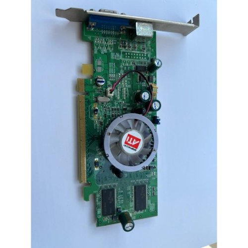 岡山二手可能故障顯示卡零件機保障用售出不退ATI Radeon X300 SE 128 MB DDR PCI