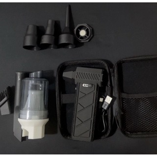 Turbo無刷暴力渦輪風扇130000RPM網紅暴力風扇吸塵器DIY手工風扇無刷電機涵道風扇手持車載usb戶外可調數