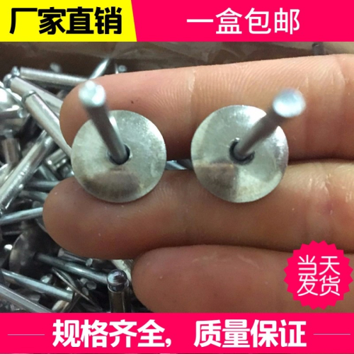 大帽沿抽芯鉚釘大扁頭鉚釘鋁合金拉鉚釘大頭鋁制鉚釘32m4m5m