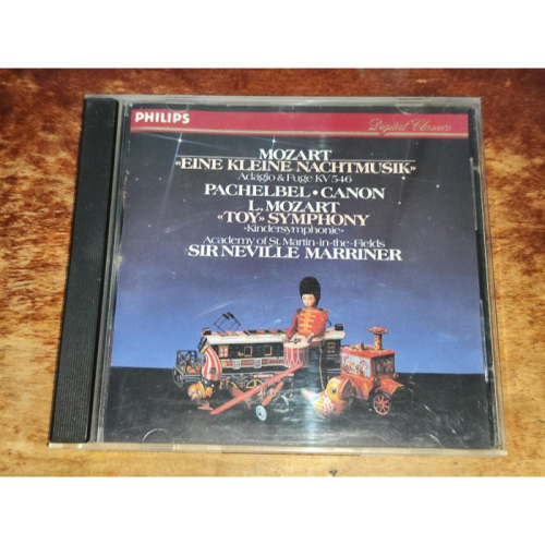 文本齋 Marriner 馬利納 Mozart 莫札特小夜曲 玩具交響曲 帕海貝爾 卡農 聖馬丁學院管弦 Philips
