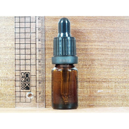 玻璃精油滴瓶.安瓶-黑頭茶身-10cc-正勤含稅2100400