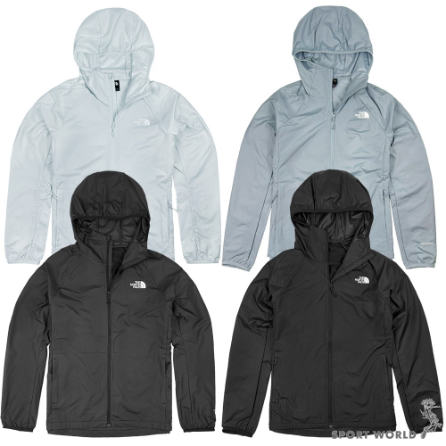 The North Face 北面 連帽防曬外套 情侶外套 抗UV 防曬 UPF40+【運動世界】
