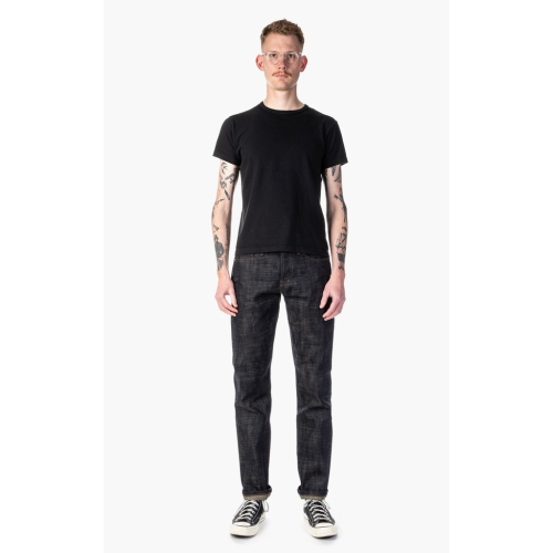 BIG SLUB INDIGO X KHAKI WEFT 16OZ UNBRANDED UB173 卡其混紡竹節
